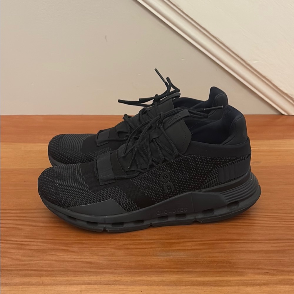 On Running Black Sneakers